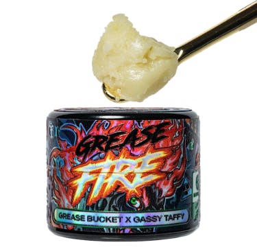 Grease Fire | Live Hash Rosin | 1g by Freshy Fine