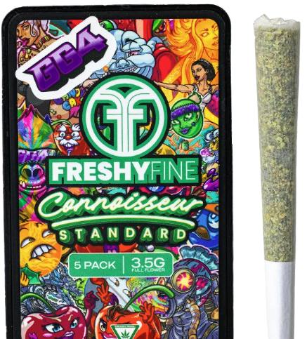 GG4 | Joints | 0.7g each | 5pk by Freshy Fine