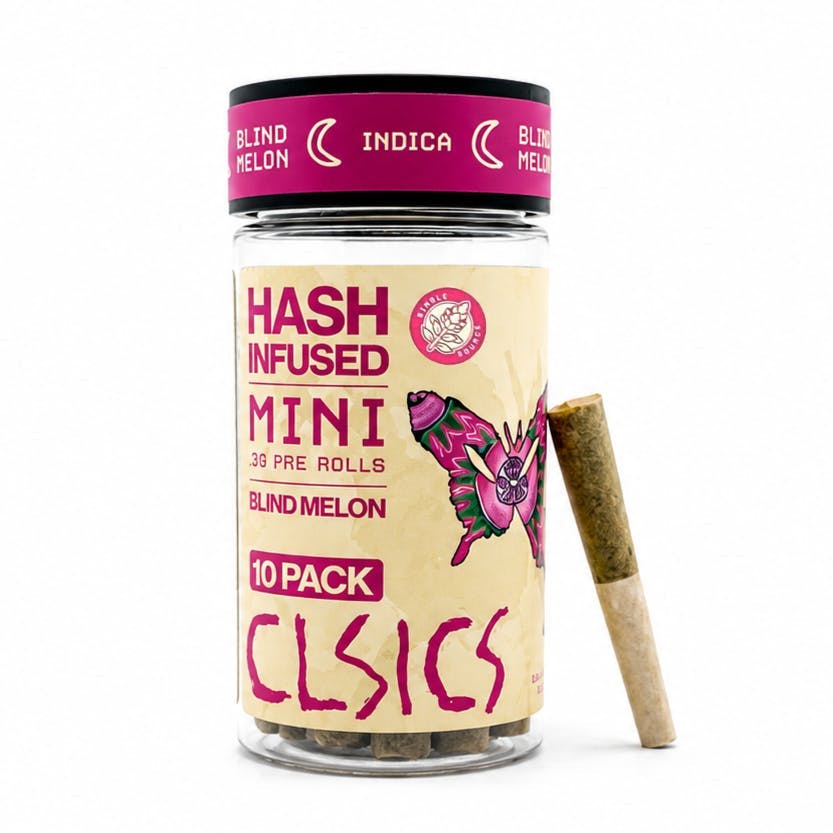 CLSICS Rosin & Rosin Infused Pre Rolls: Blind Melon - Joints - Each