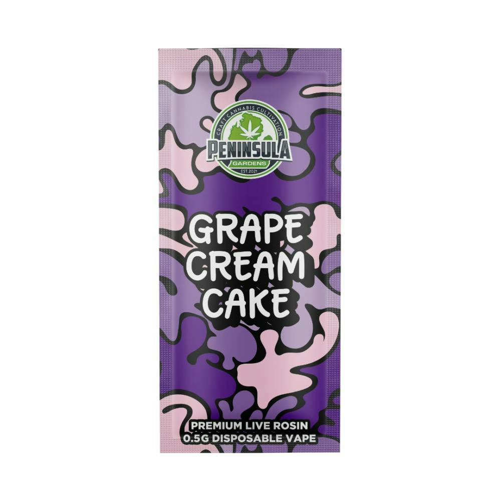 Grape Cream Cake | Live Rosin Disposable | 0.5g