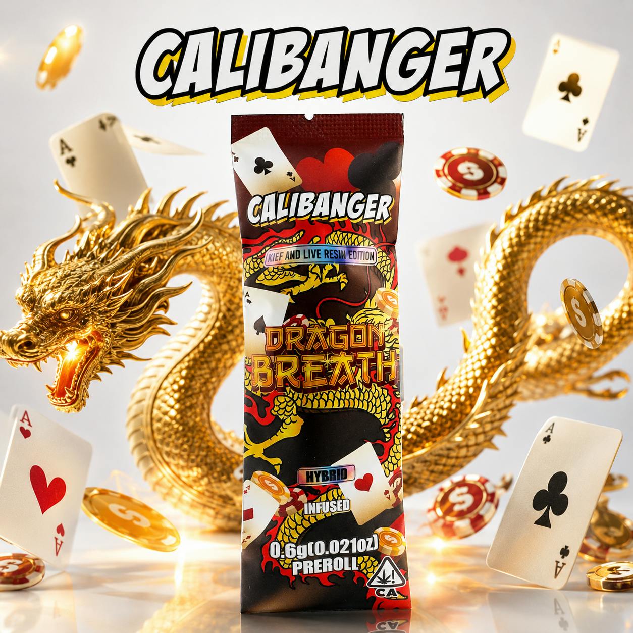 Calibanger Infused Pre-Roll Dragon Breath 0.6 G