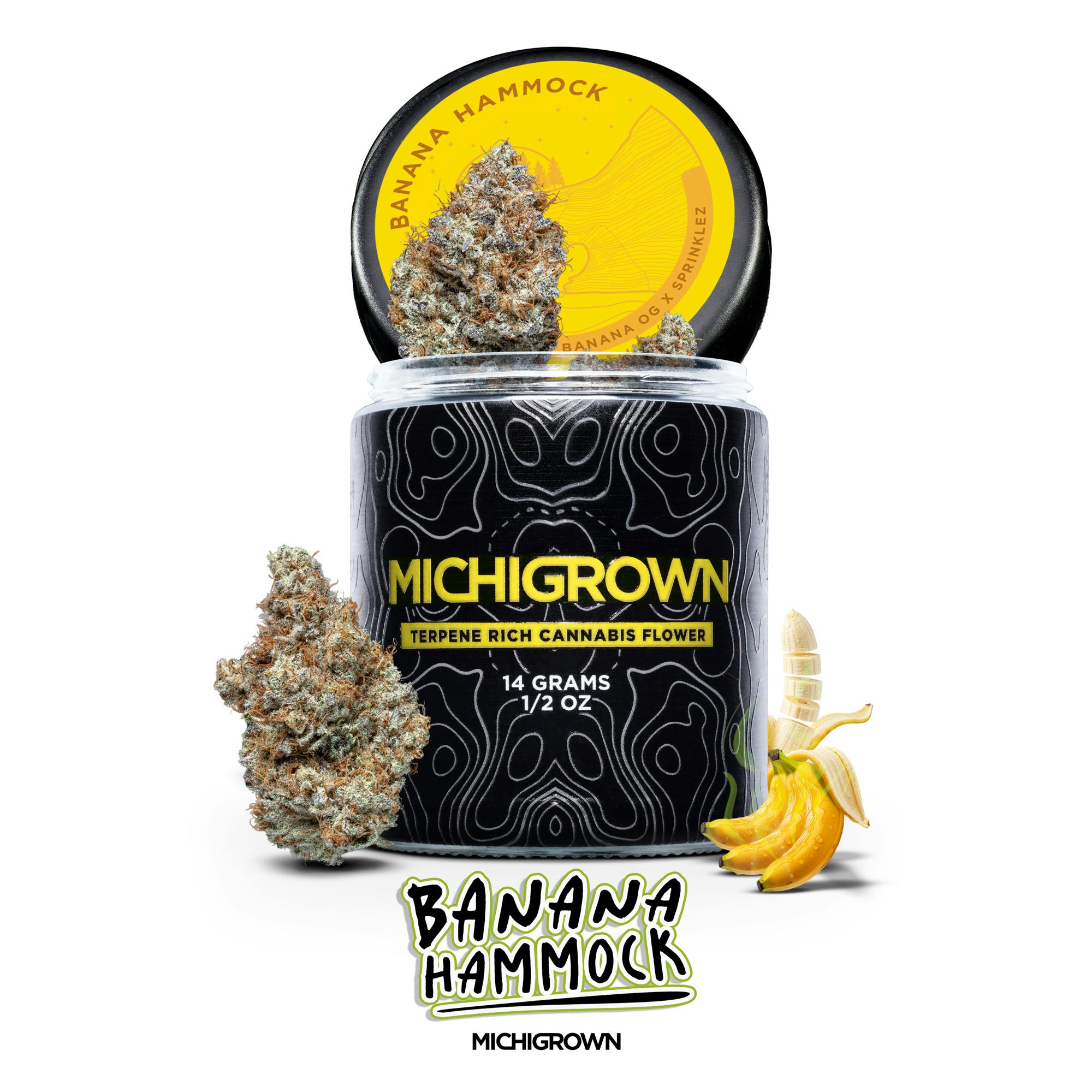 BANANA HAMMOCK - 14 GRAMS - PREMIUM FLOWER - JARS by MICHIGROWN
