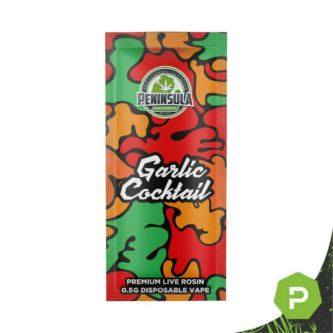 Garlic Cocktail | Live Rosin Disposable | 0.5g