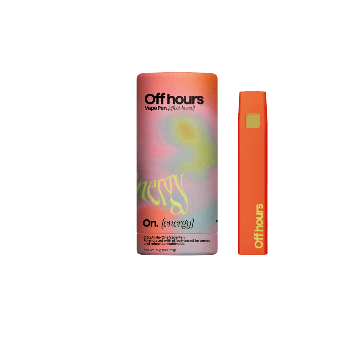On | Energy 10:1 THC:CBG | Disposable | 0.5g by Off Hours