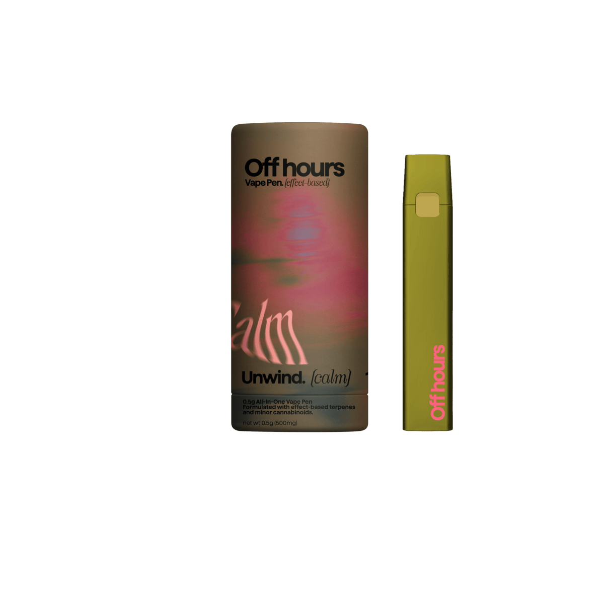 Unwind | Calm | 10:1 THC:CBD | Disposable | 0.5g by Off Hours
