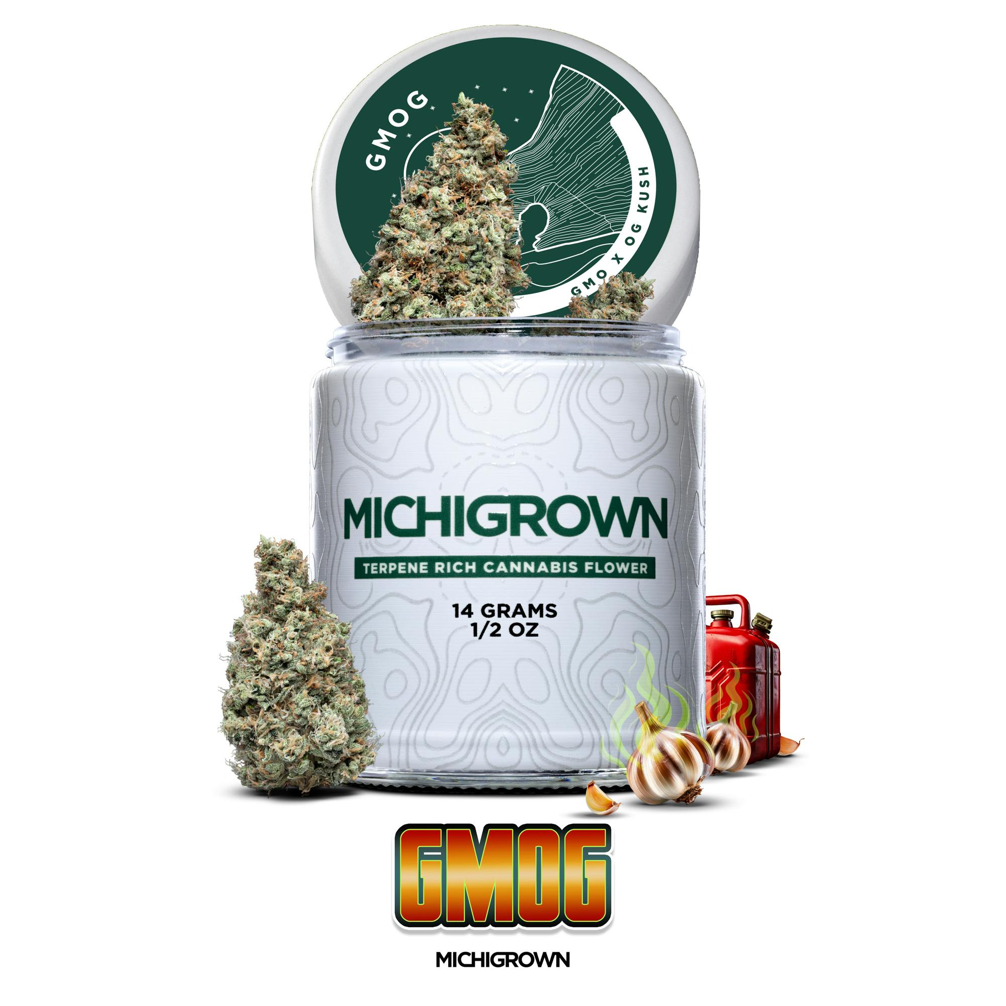 GMOG - 14 Grams Premium Flower - Jars by MICHIGROWN