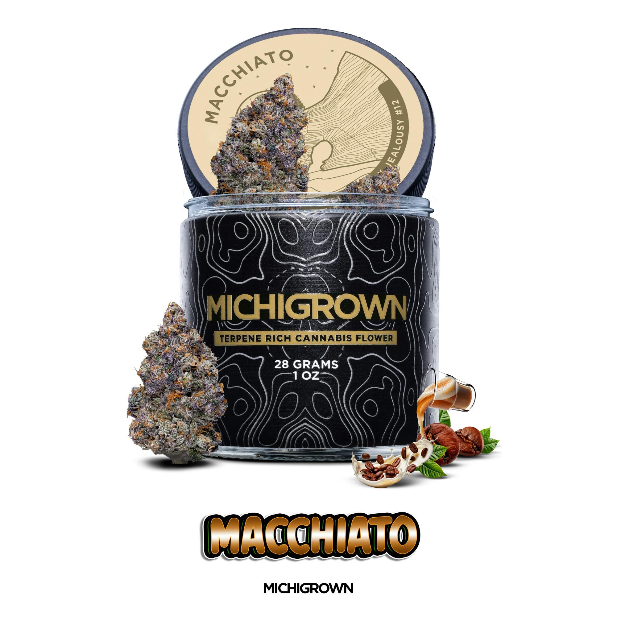 Macchiato - 28 Grams Premium Flower - Jars