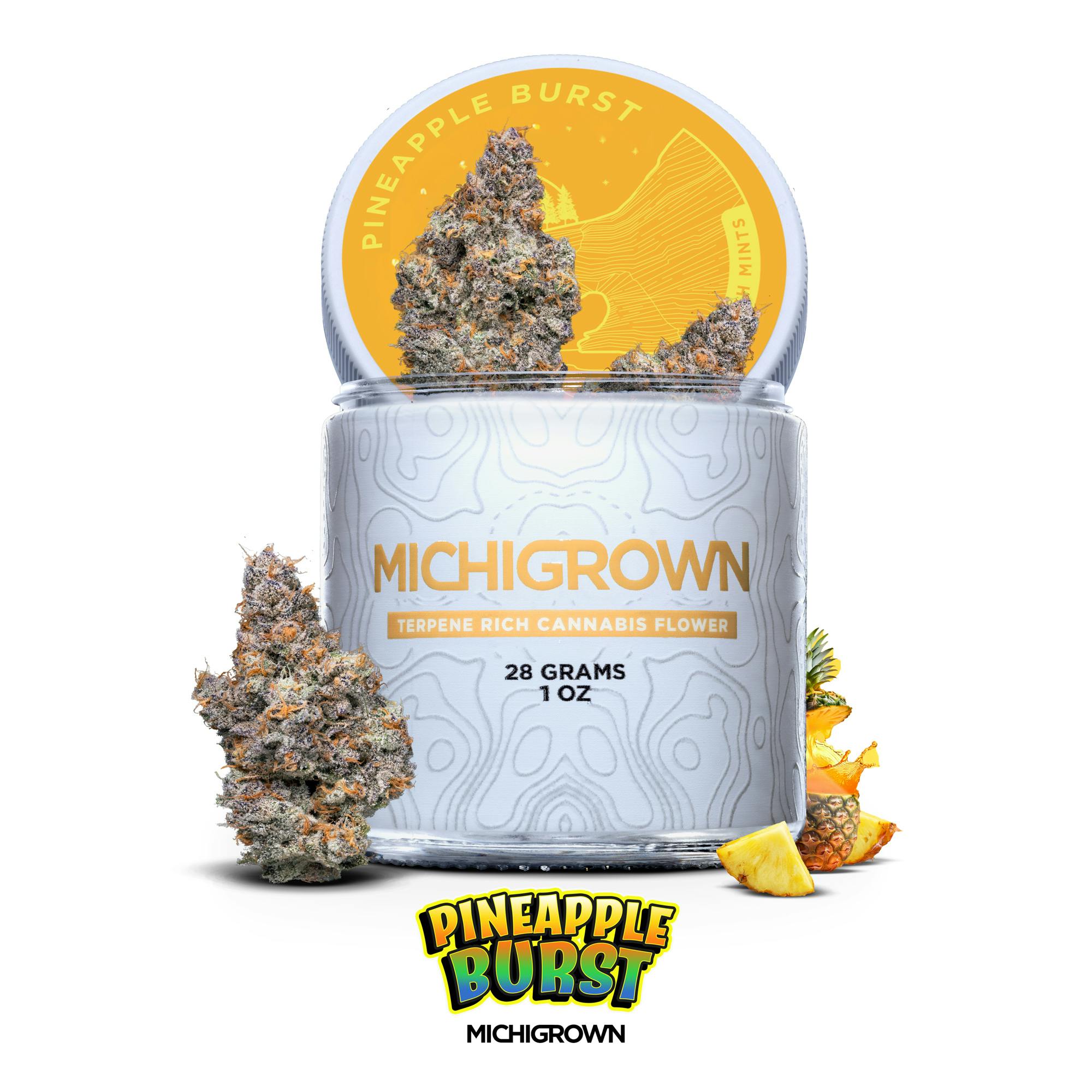 Pineapple Burst | Buds | 14g by MICHIGROWN