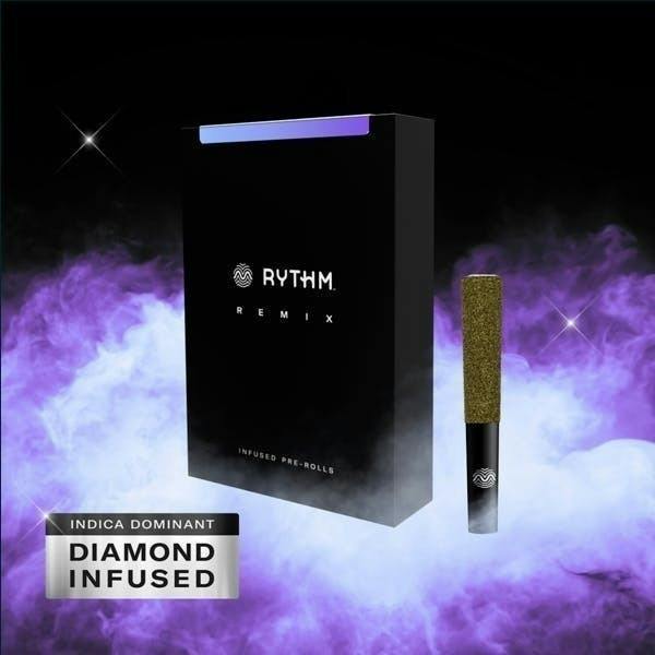 Blueberry Kush | Infused Minis | 0.5g each | 5pk by Rythm