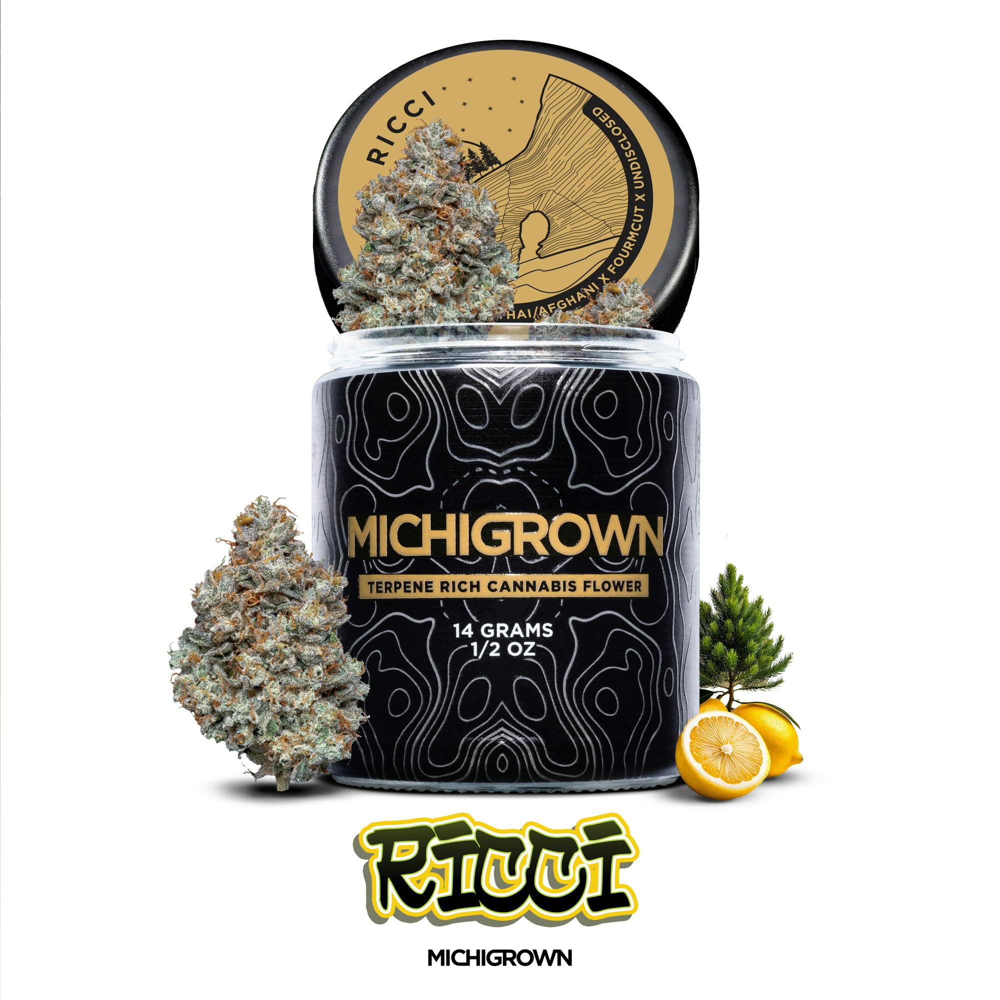 RICCI - 14 GRAMS - PREMIUM FLOWER - JARS by MICHIGROWN