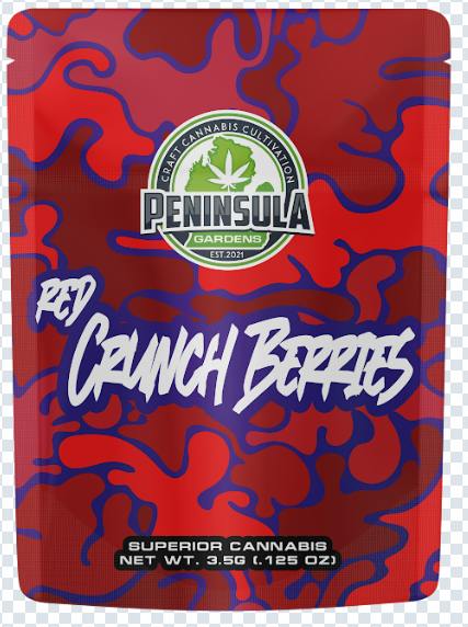 Red Crunch Berries | Prepack Flower | 3.5g by Peninsula Gardens