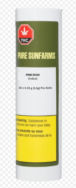 Pink Kush | Infused Joints | 0.5g each | 3pk