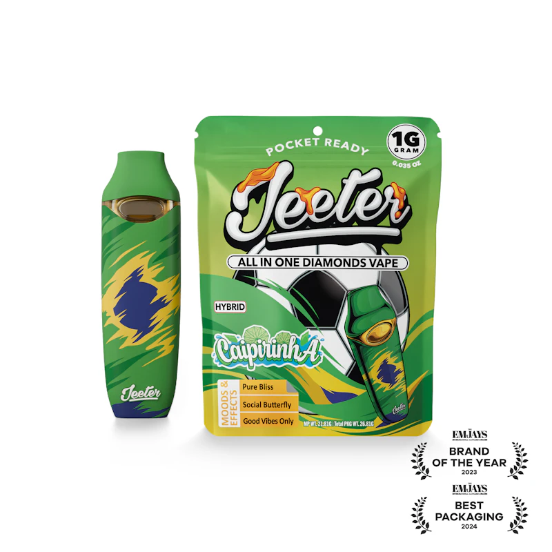 Jeeter Jeeter WC 26 · All-In-One Diamonds Vape · Caipirinha, All-In-One