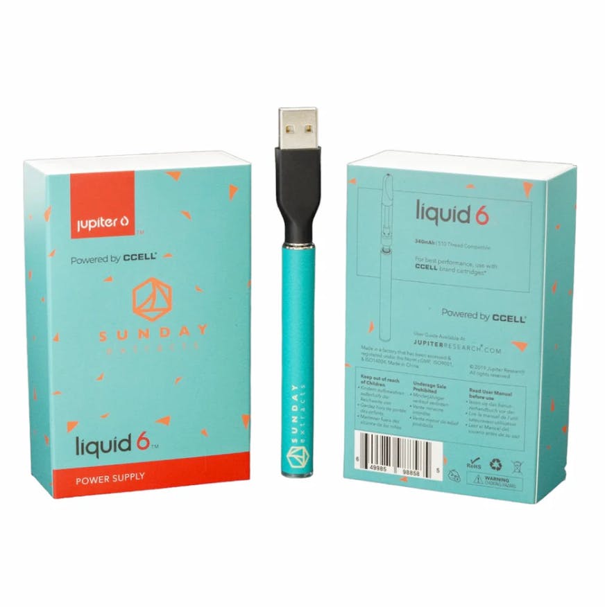 Teal | Stick Battery by Sunday Extracts