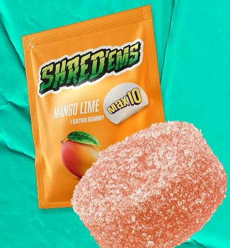 Mango Lime | SHRED'ems Gummy | 10mg | Single