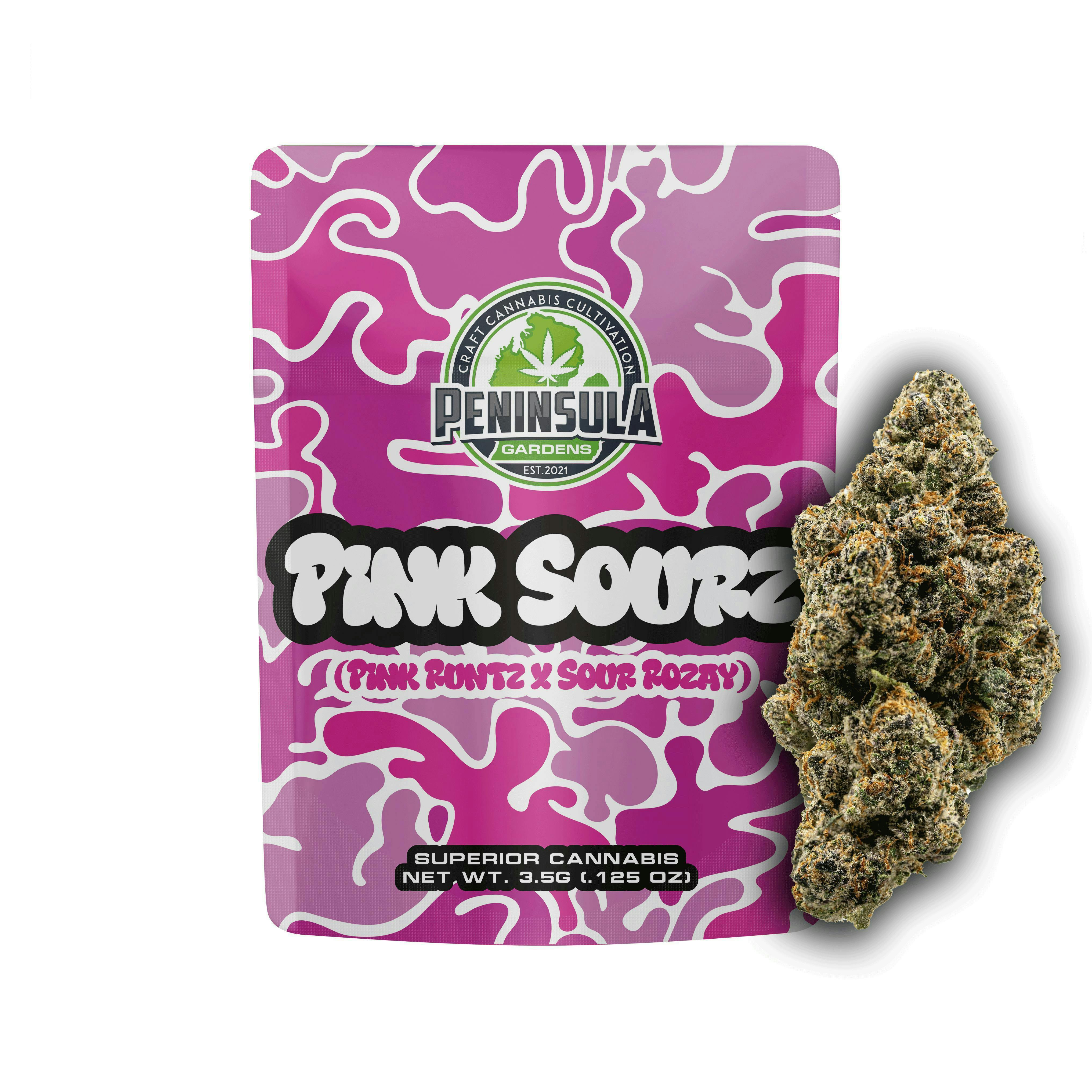 Pink Sourz | Big Buds | 3.5g - Peninsula Gardens