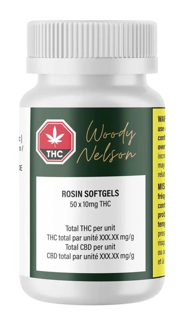 Rosin Softgels | 500mg | 50pk | 10mg/ea