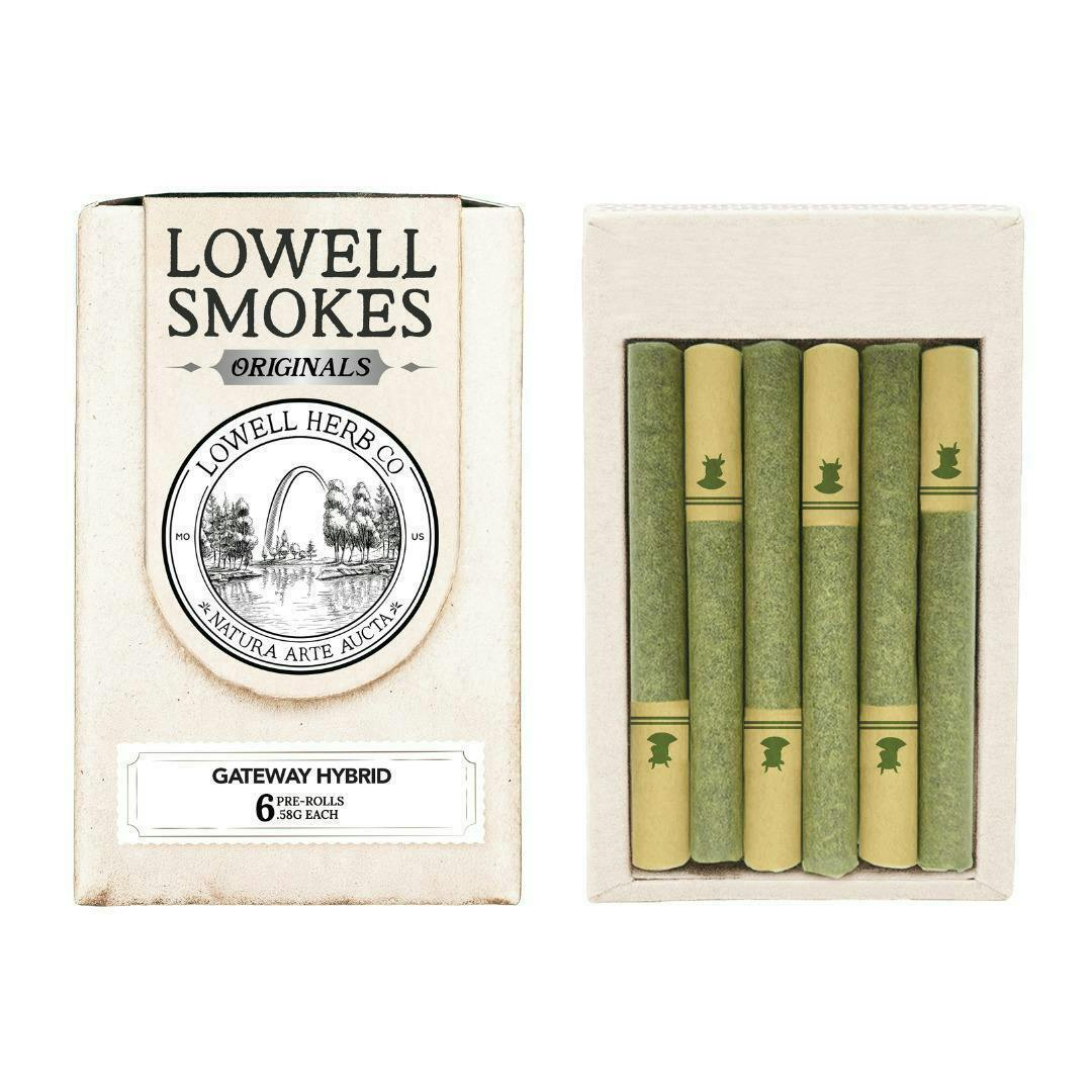 Gateway | Pre-rolls | 0.6g each | 6pk