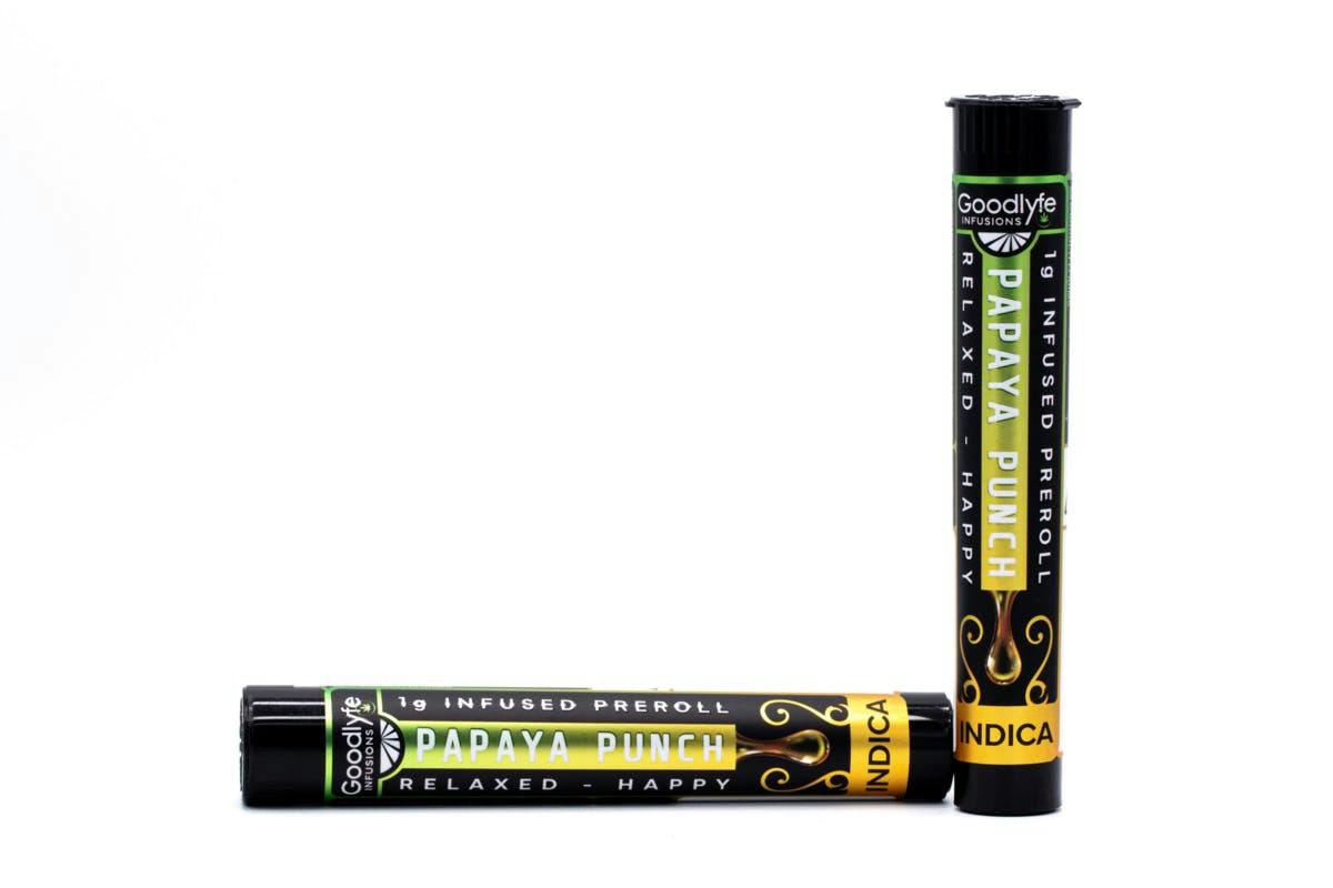 Papaya Punch | Infused Joints | 1g by Goodlyfe Farms