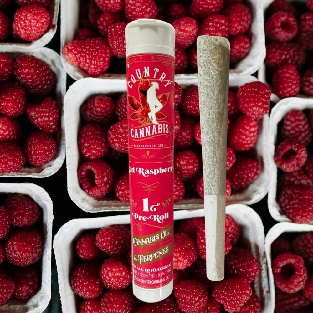 Red Raspberry | Infused Pre-Roll | 1G
