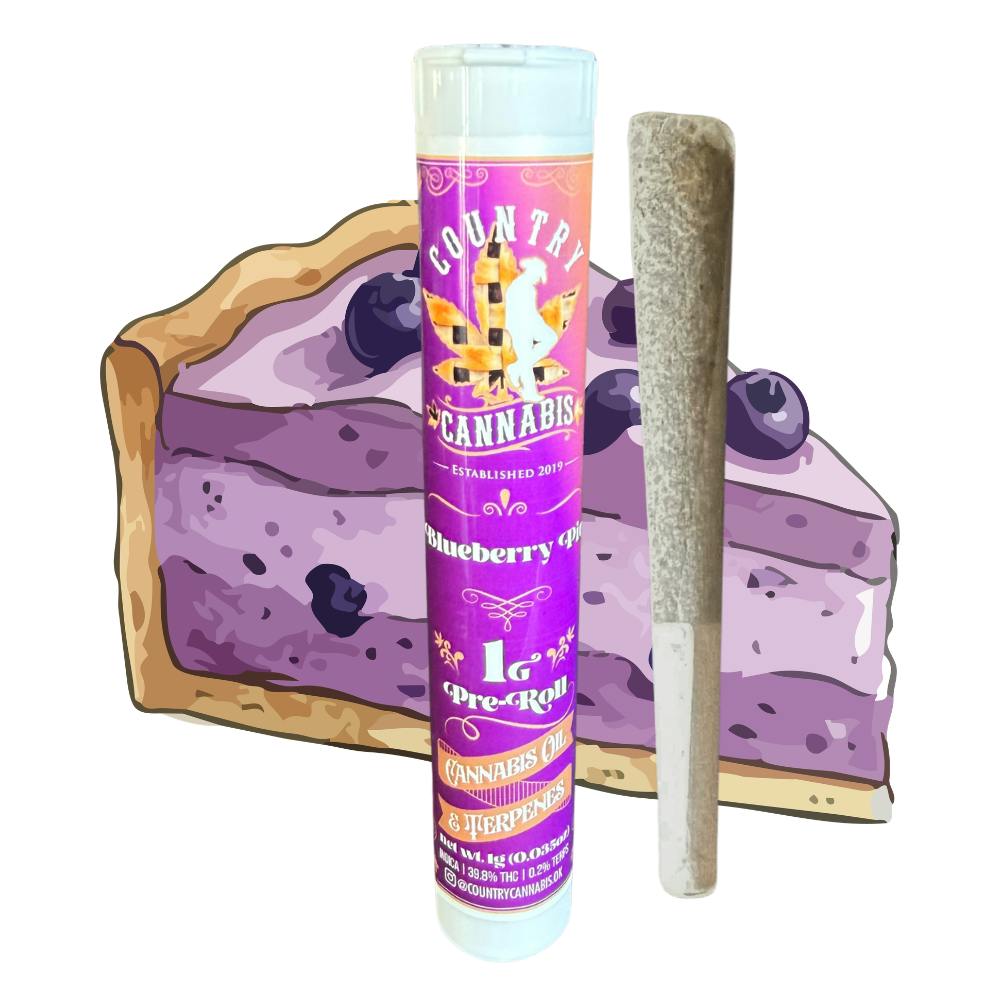 Blueberry Pie | Infused Pre-Roll | 1G