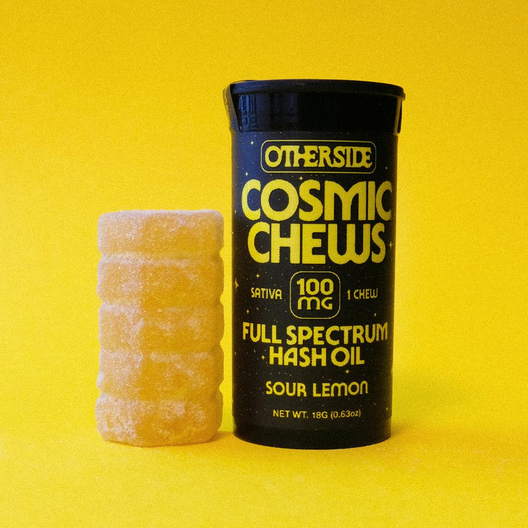 Cosmic Chew Sour Lemon | Gummies | 10pk | 10mg/ea