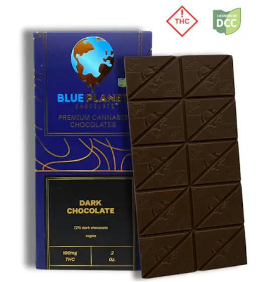 Blue Planet | Dark Chocolate Bar | 100mg | Chocolates | 100mg/ea
