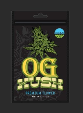 OG Kush | Big Buds | 28g by Goodlyfe Farms