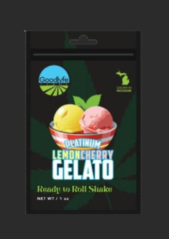 Platinum Lemon Cherry Gelato | Ground | 28g by Goodlyfe Farms