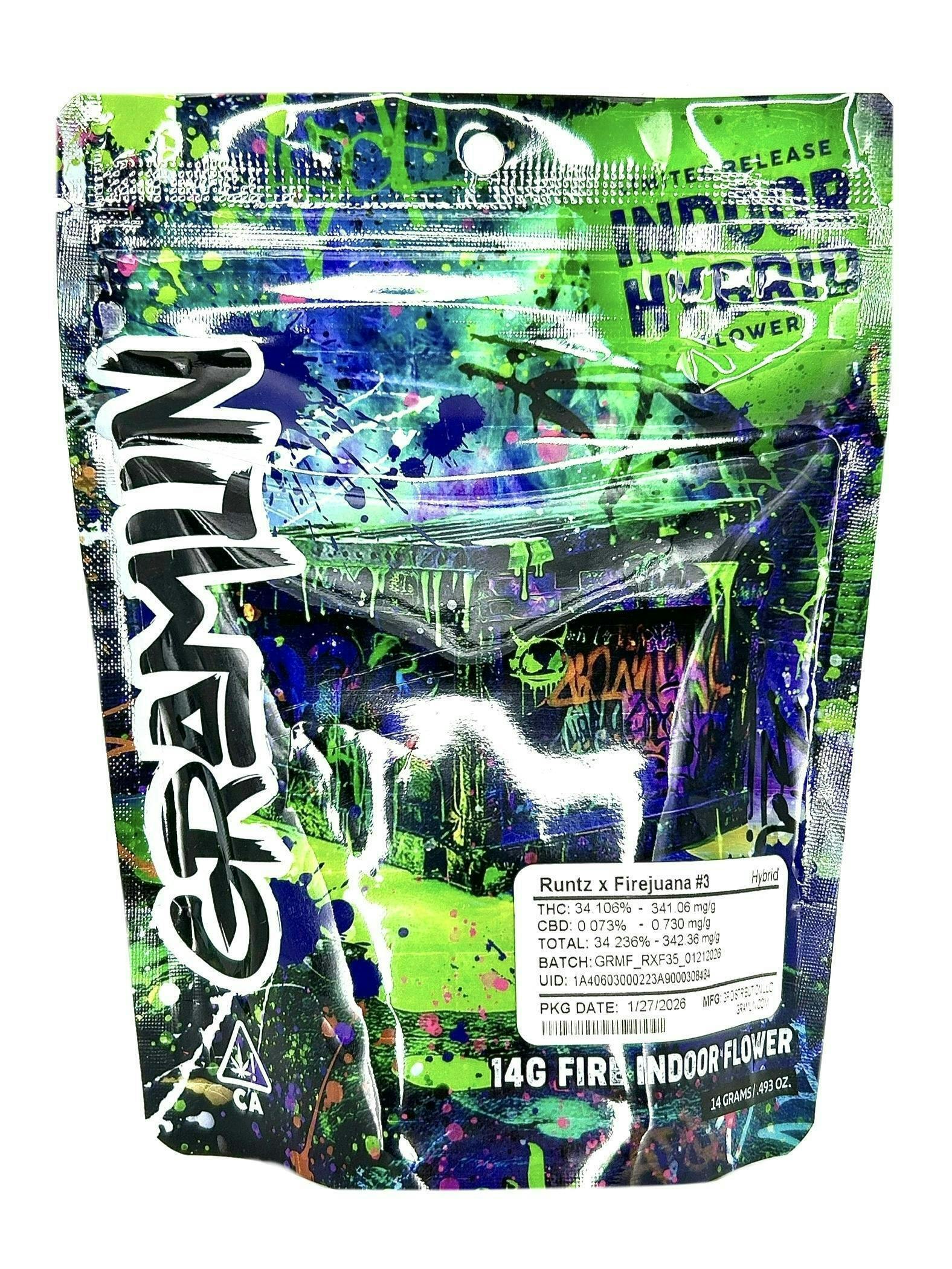 Gramlin: Runtz X Firejuana #3