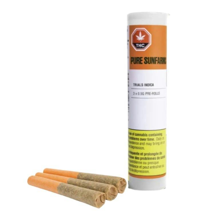 Trials Indica | Joints | 0.5g each | 3pk