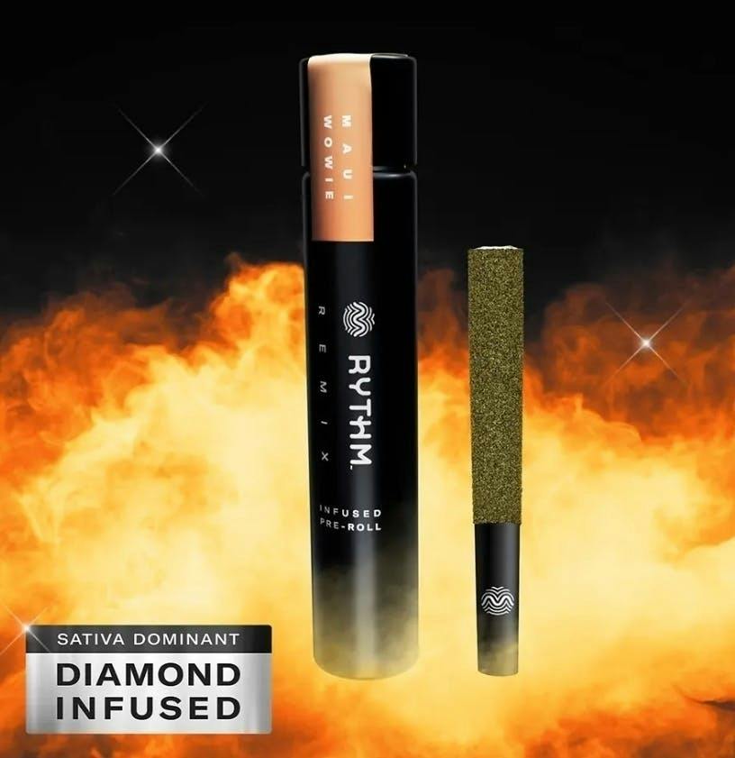Cherry Maui Wowie | Infused Joint | 1g by Rythm