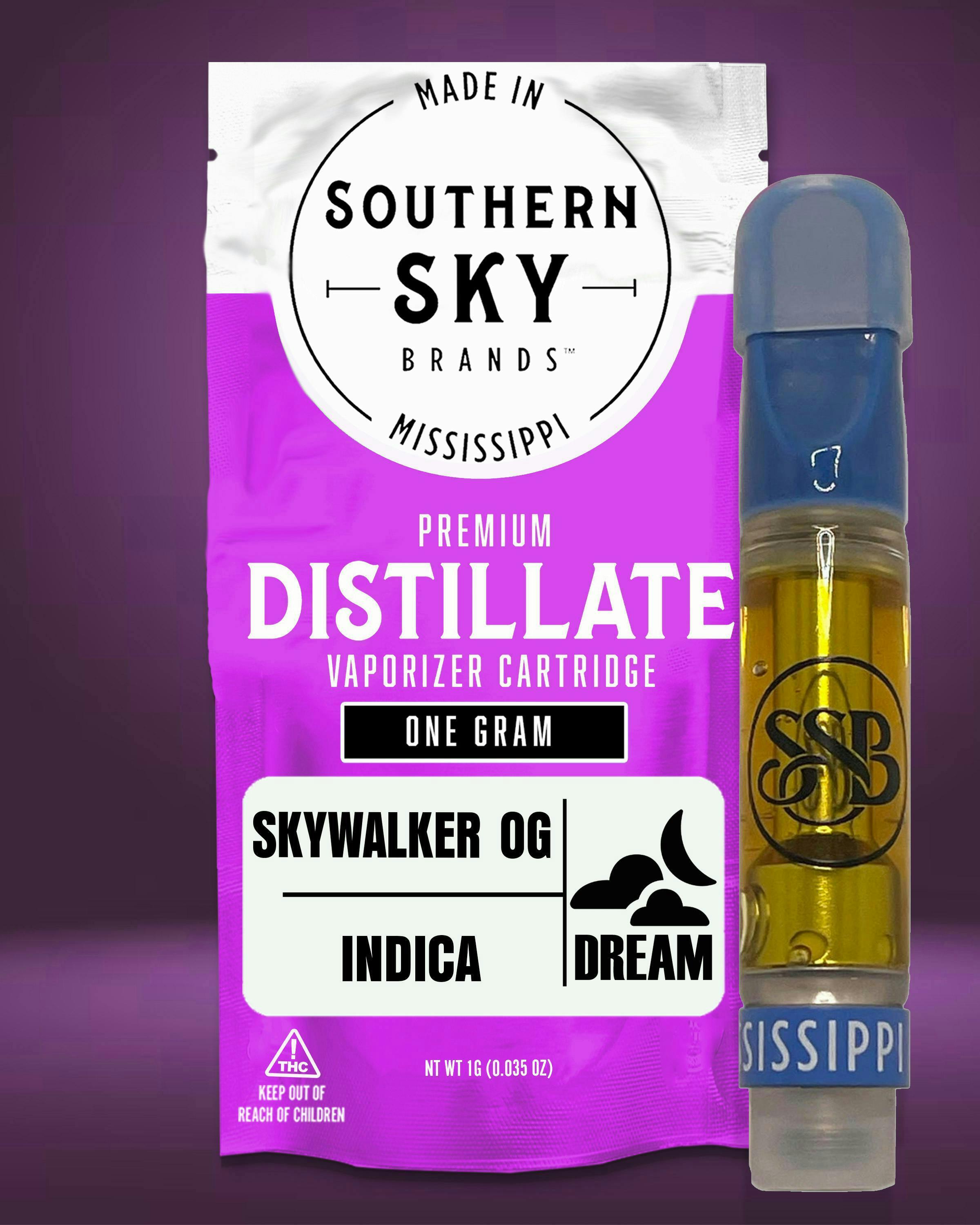 Skywalker OG | Cartridge | 1g by Southern Sky Brands