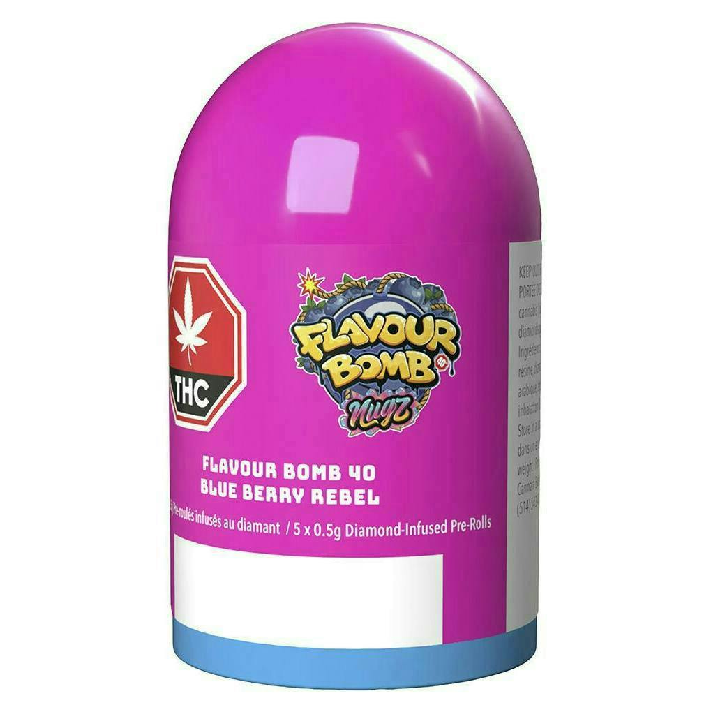 Blue Berry Rebel | Flavour Bomb Infused Minis | 0.5g each | 5pk