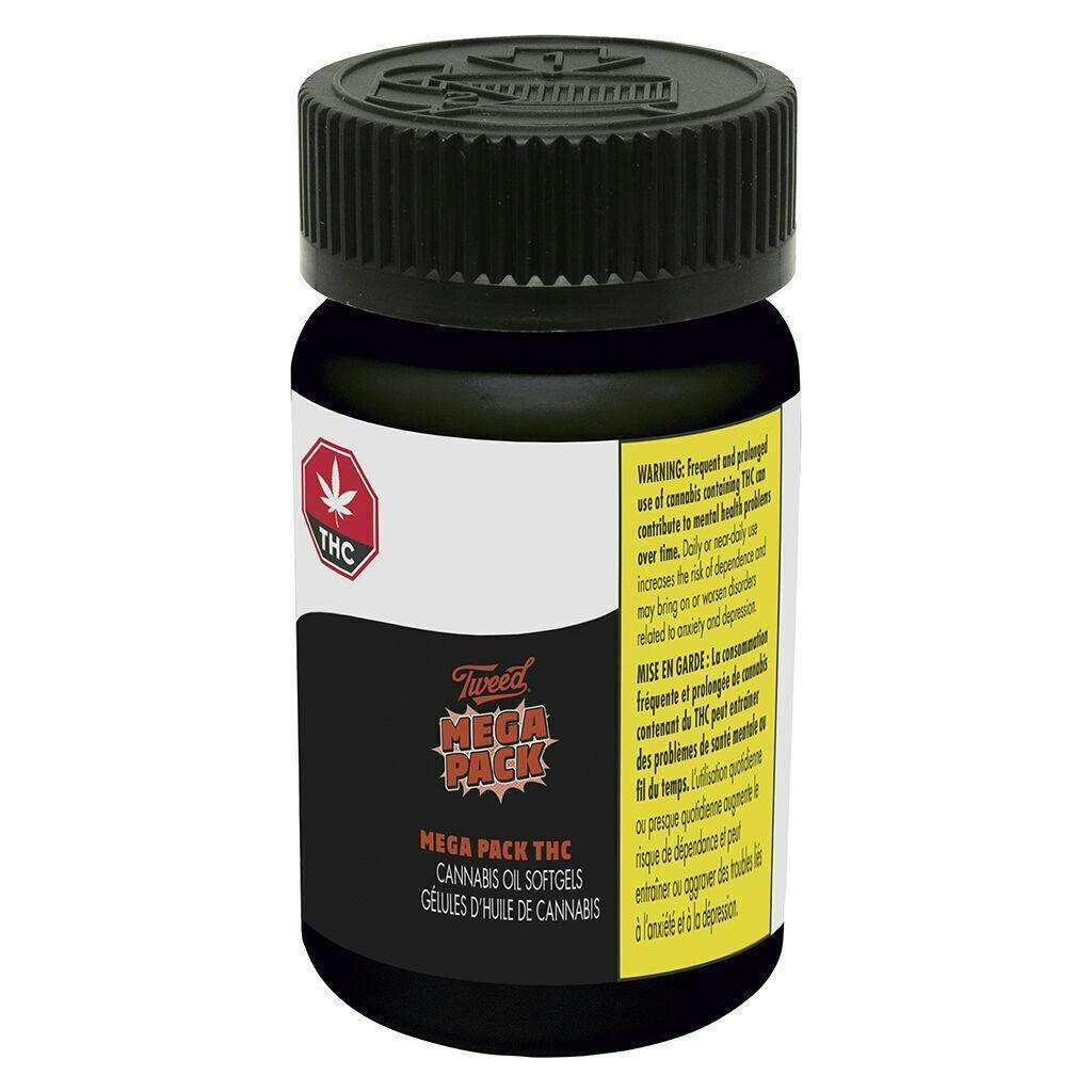 Mega Pack THC Softgels | 100pk | 10mg/ea