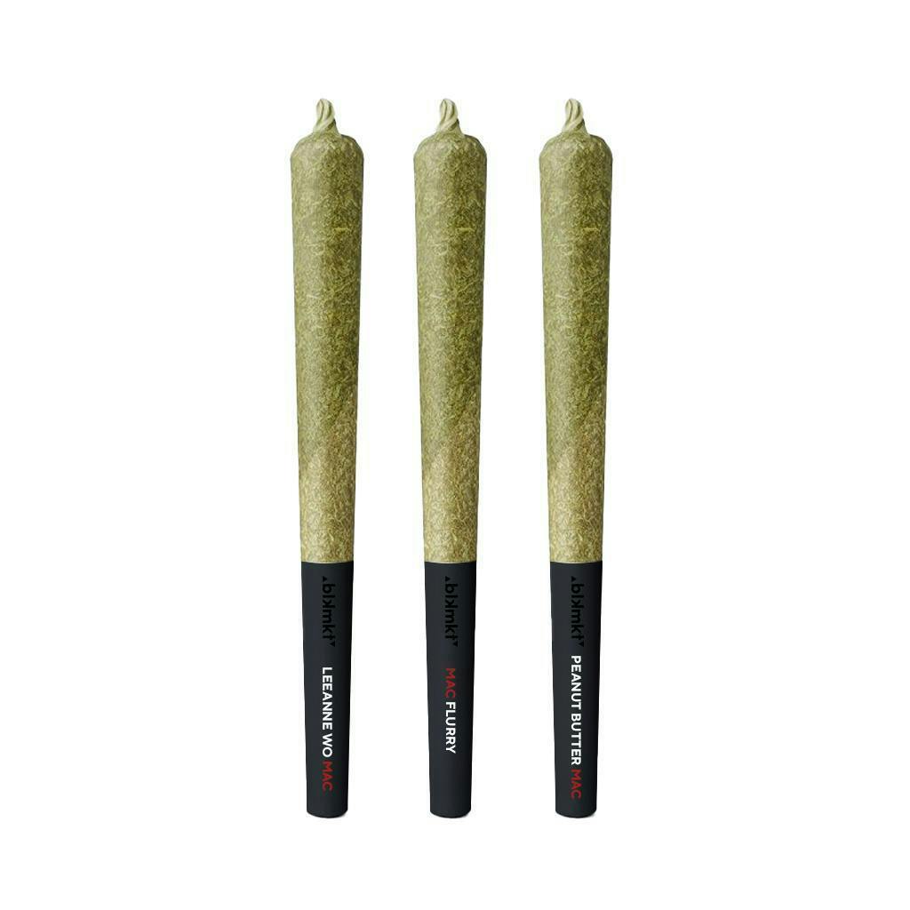 The Mac Pac | Joints | 1g each | 3pk