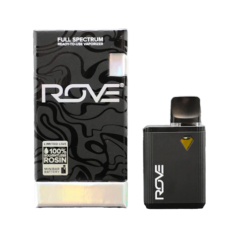 Rove Cherry Moon Cookies · Solventless Live Rosin MiniBar Vape · .5g(All-In-One), All-In-One