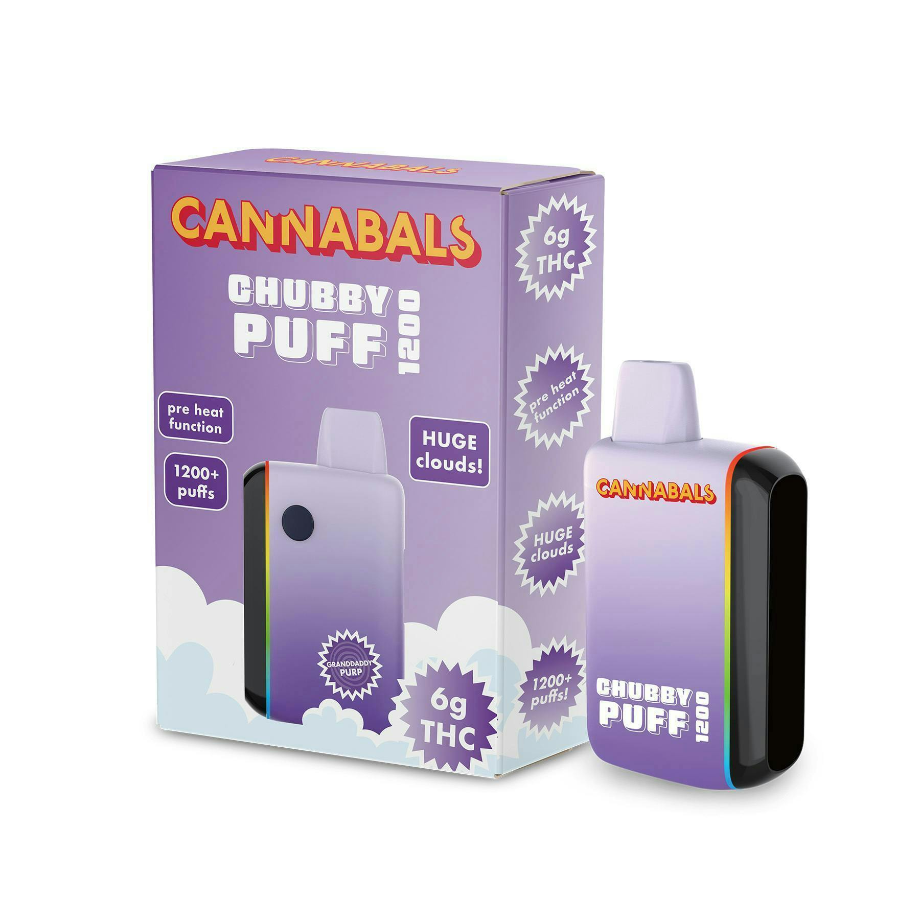 Granddaddy Purple | Disposable | 6g by Cannabals