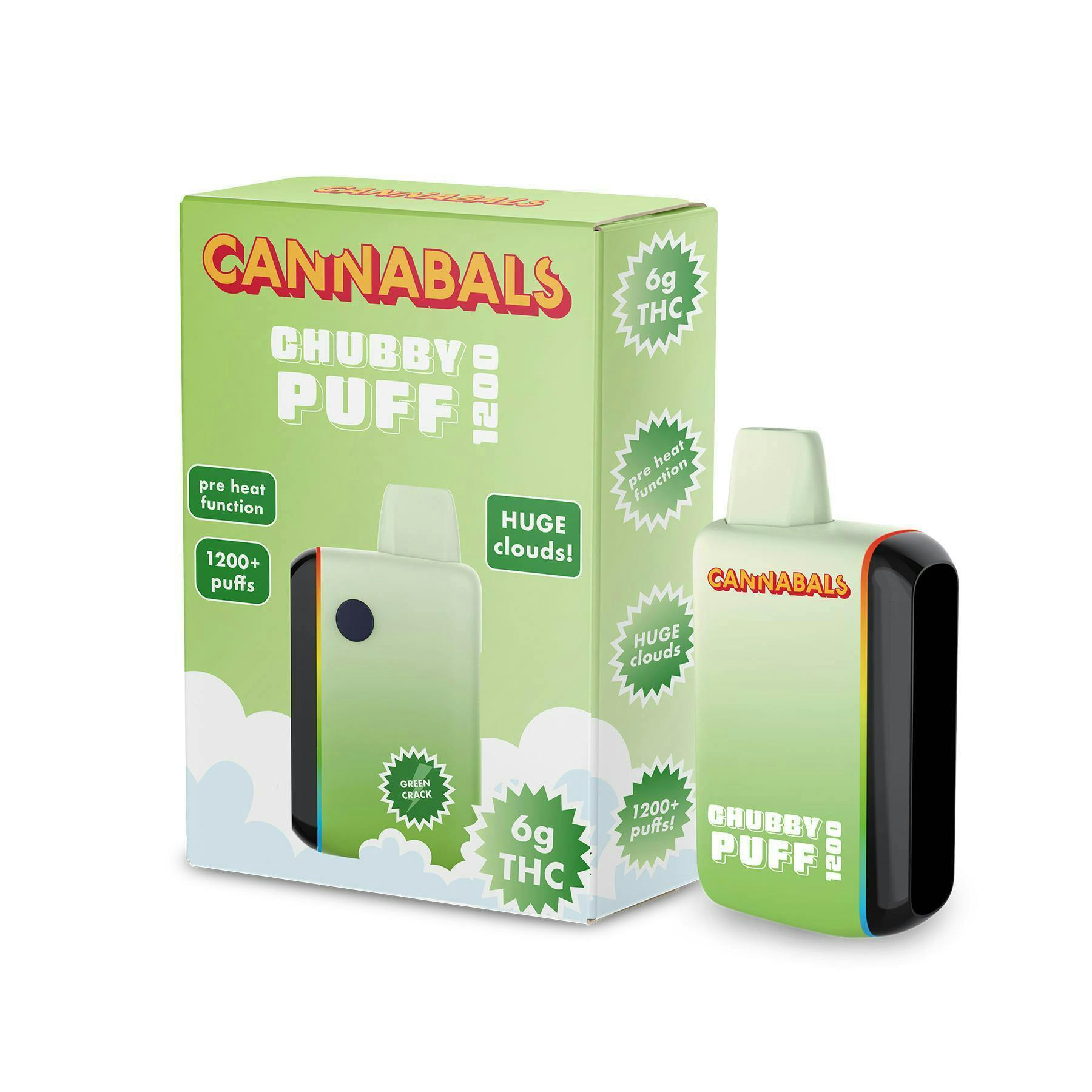 Green Crack | Disposable | 6g by Cannabals