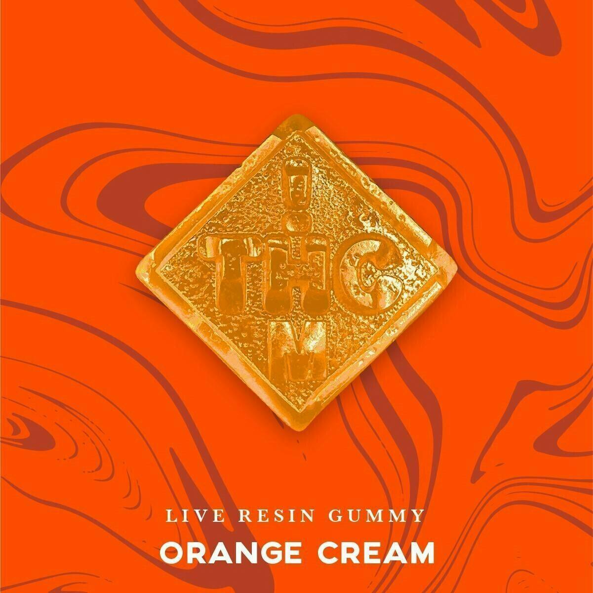 Orange Cream Live Resin Gummies | 250mg | 10ct | 25mg/ea by Vivid