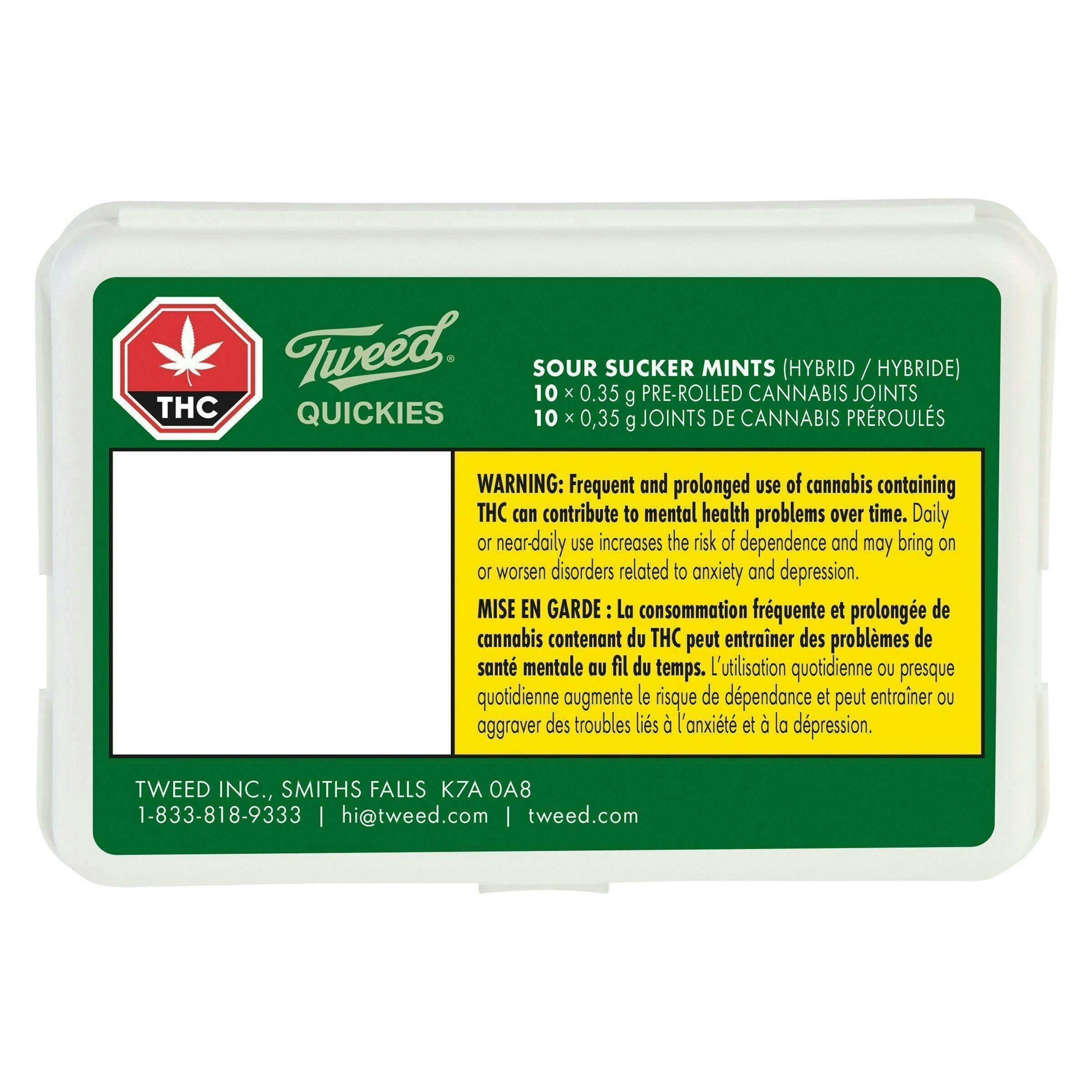 Sour Sucker Mints | Minis | 0.35g each | 10pk