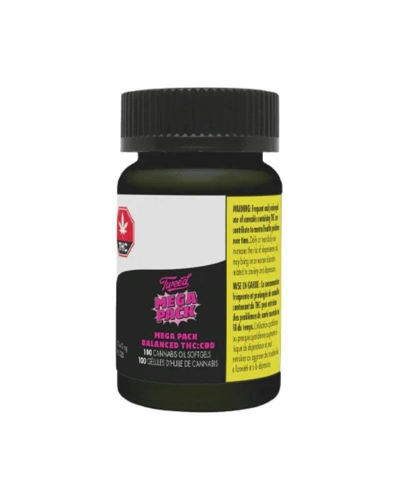 1:1 Mega Balanced Softgels | 1000mg | 100ct | 10mg/ea