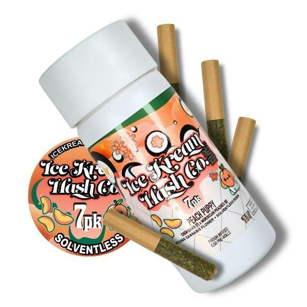 Peach Puppy | Rosin Infused Minis | 0.5g each | 7pk