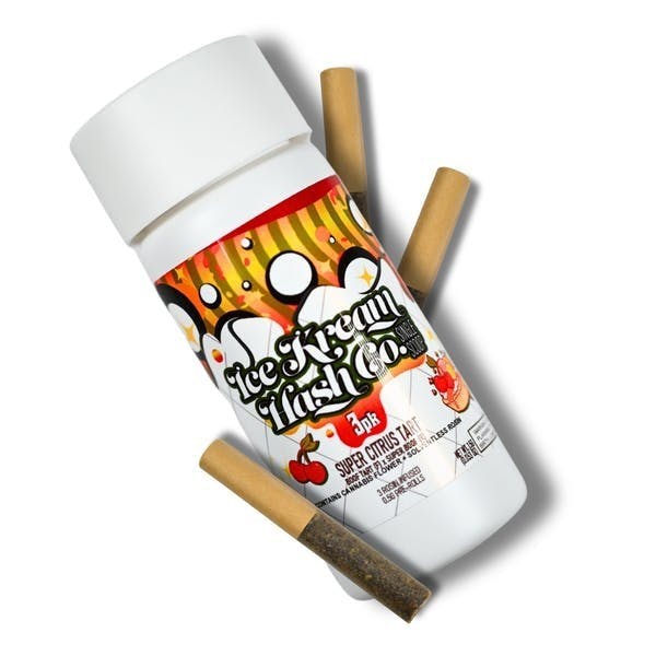Super Citrus Tart | Single Scoop Rosin Infused Minis | 0.5g each | 3pk by Ice Kream Hash Co.