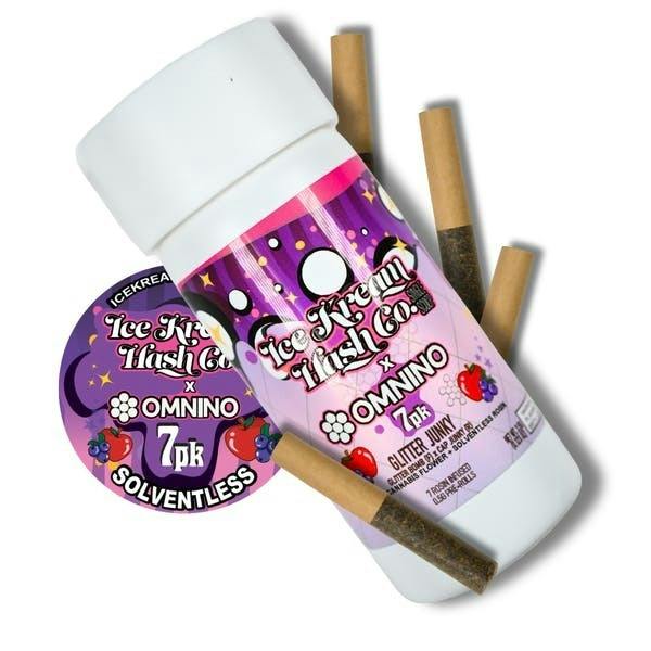 Glitter Junky | Rosin Infused Minis | 0.5g each | 7pk