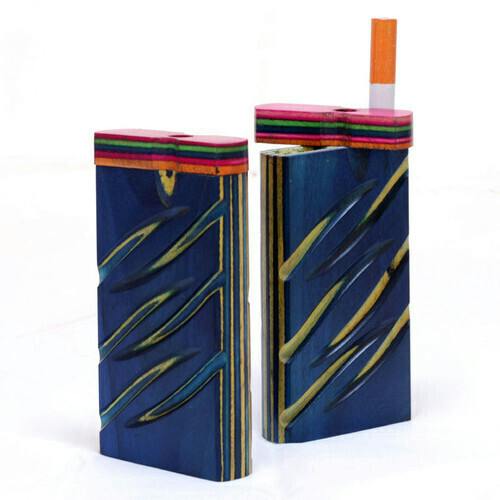 Wood Dugout | Assorted 4" | Accessories at Star Buds Tupelo Medical Cannabis Dispensary