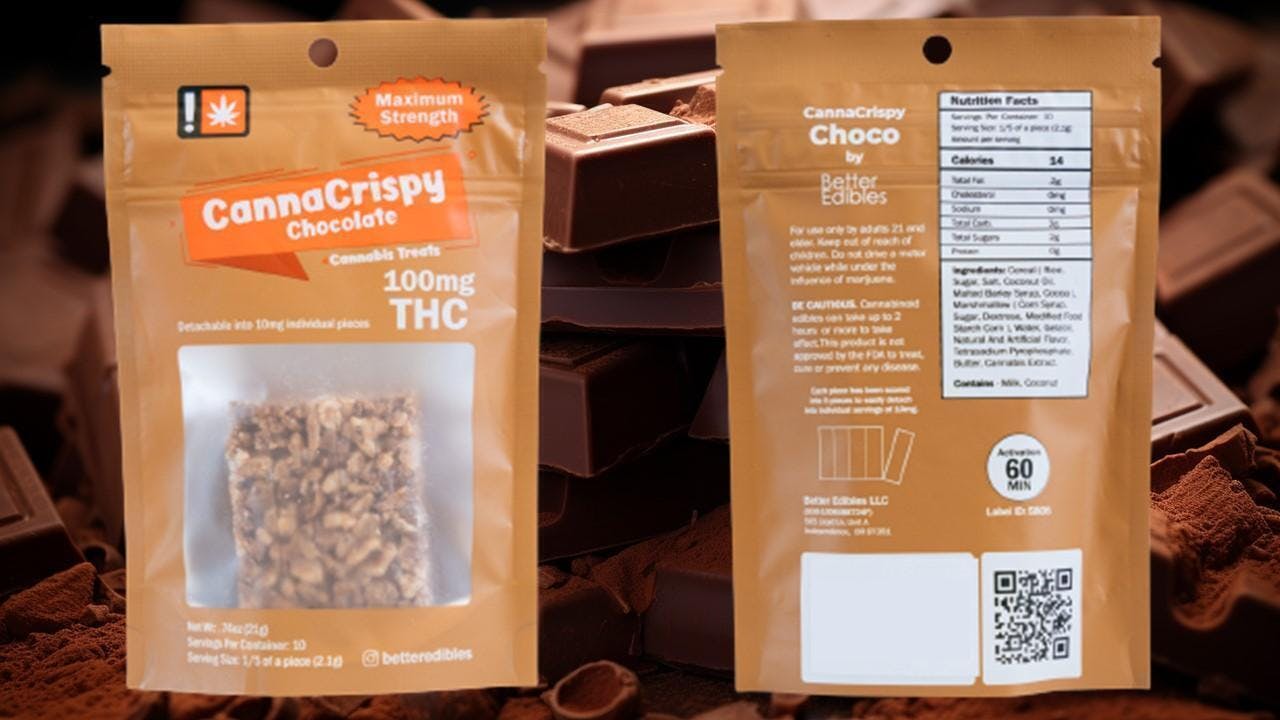 CannaCrispy Chocolate: Baked Goods