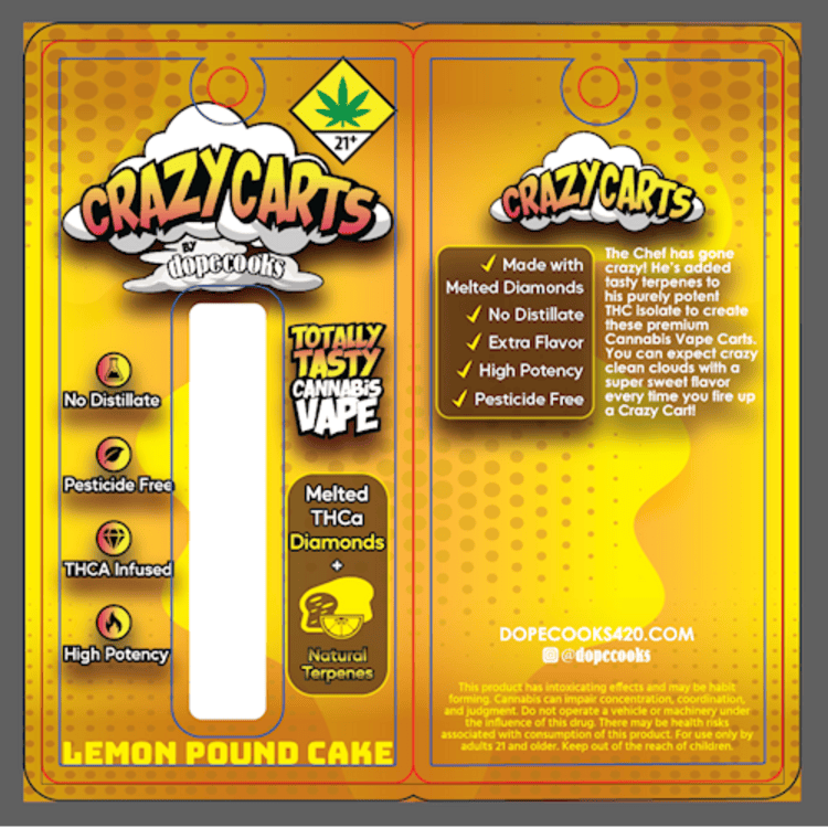 Lemon Pound Cake | Cartridge | 1g at One Hit Wonder Cannabis Port Townsend, WA