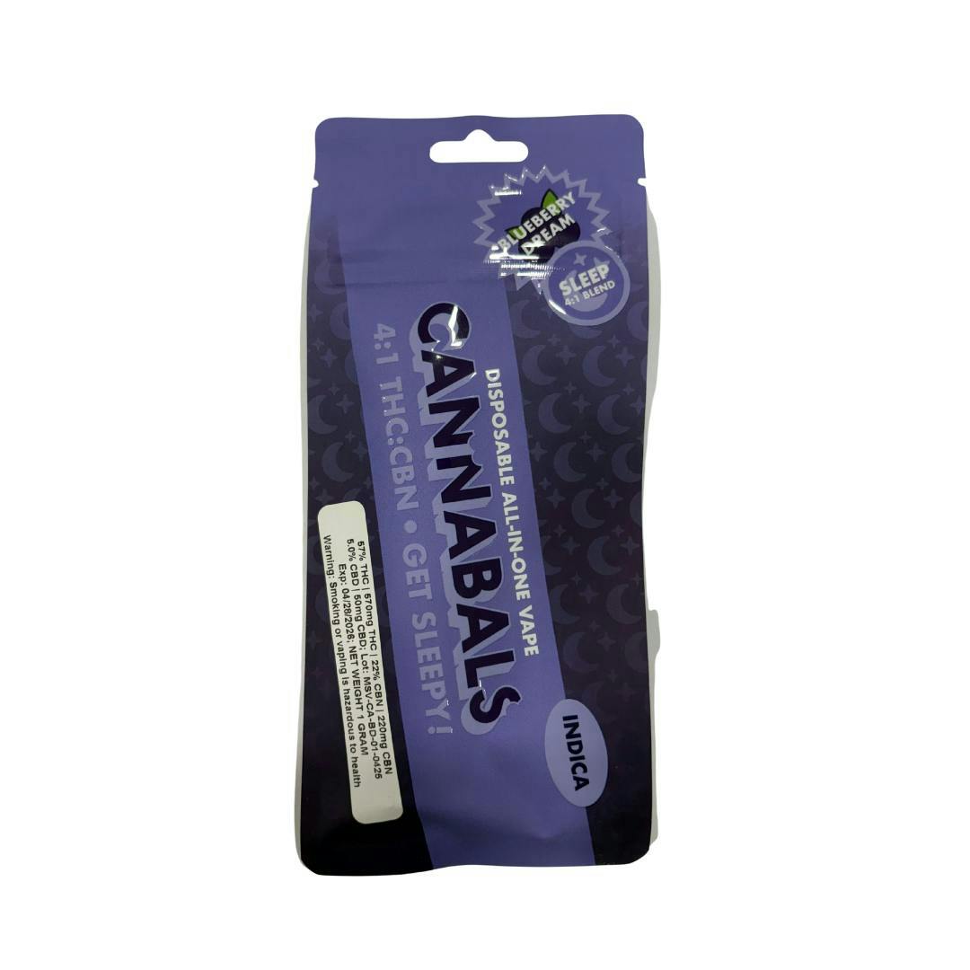 Blueberry Dreams | Disposable | 1g by Cannabals