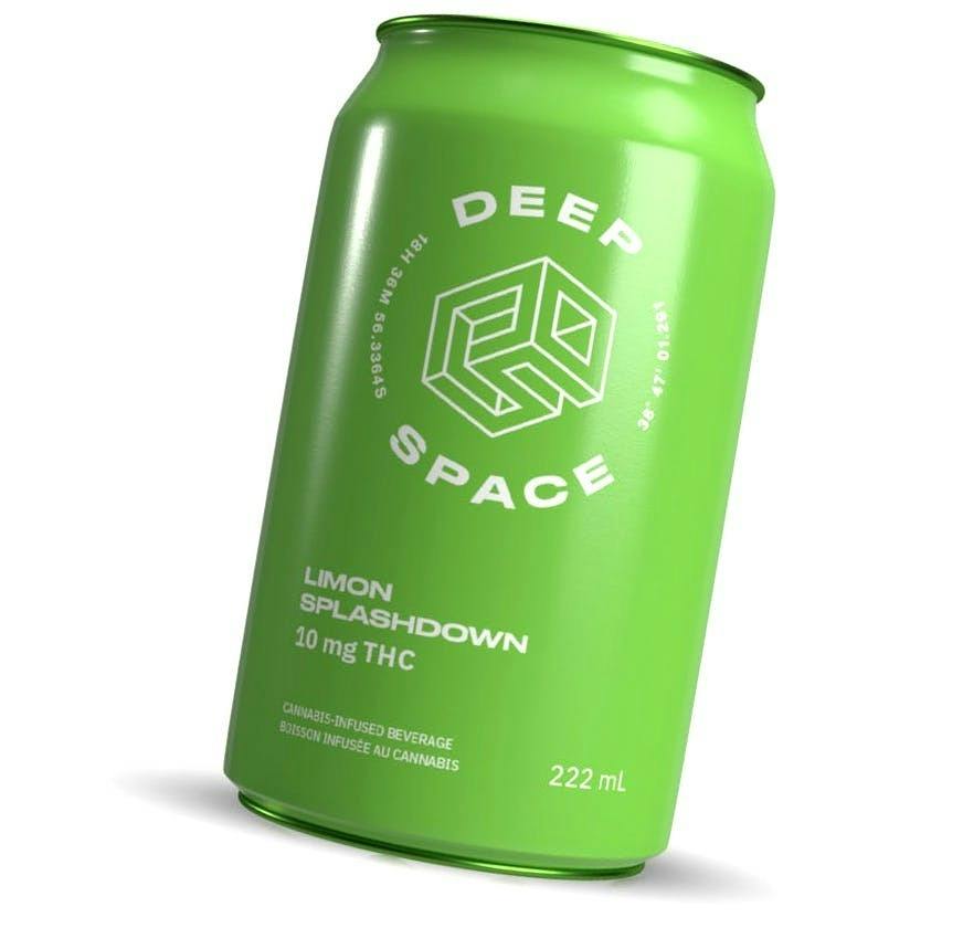 Tweed x Deep Space | Lemon Splash Down | Carbonated | 10mg | 222ml